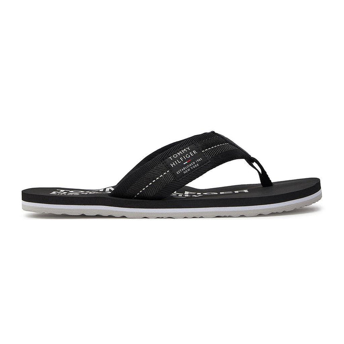 Tommy Hilfiger Zapatillas Masculino Moda Hilfiger_Patch_Beach Black