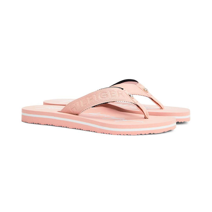 Tommy Hilfiger Zapatillas Femenino Moda Th_Faded_Flat_Beach Cameo