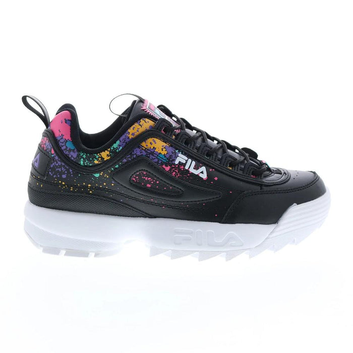 Fila Femenino Disruptor_II_DIY Black/White/Shocking_Pink