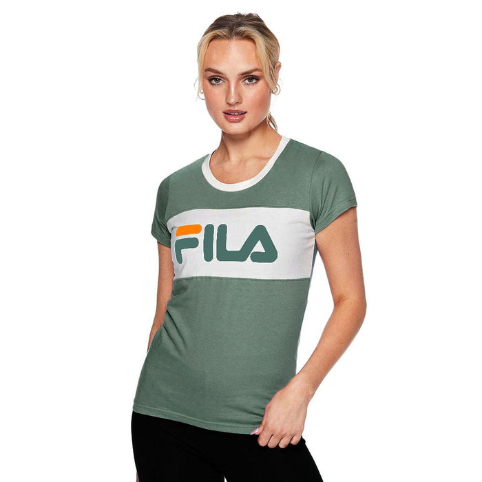 Fila Remera Femenino Alder Dark_Forest/White