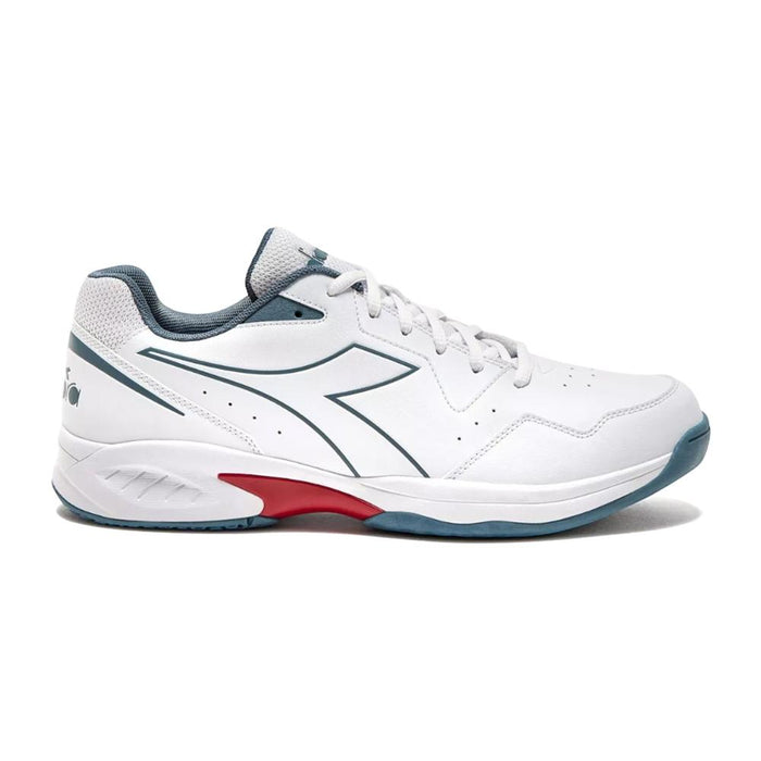 Diadora Deportivos Masculino Tenis Volee_6 White/Oceanview/Salsa