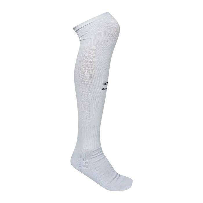 U23TW004-222 Umbro Medias Unisex Futbol Long_Socks_Diamond Blanco