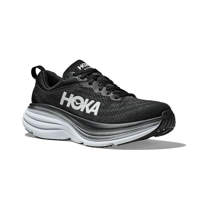 Hoka Running Masculino Bondi_8 Black/White