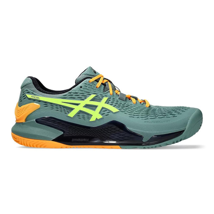 Asics Deportivos Masculino Padel Gel_Resolution_9 Celadon/Safety_Yellow