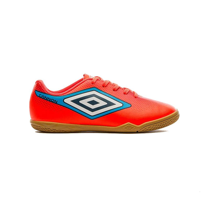 Umbro Indoor Ninhos Futbol Cannon_Jr Coral/Rojo/Azul