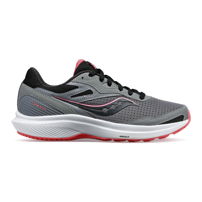 Saucony Running Femenino Cohesion_16 Charcoal/Petal