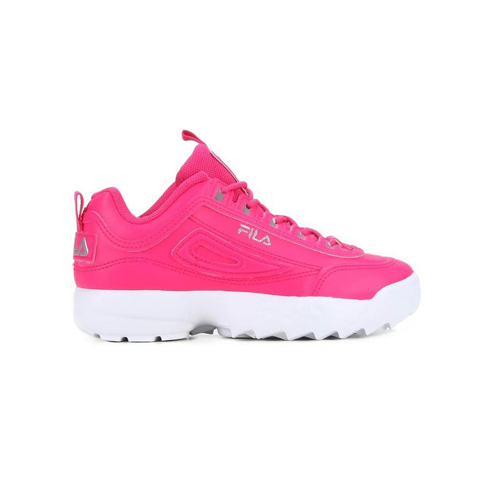 Fila Kids Niños Disruptor Pink_Glo/White/Silver