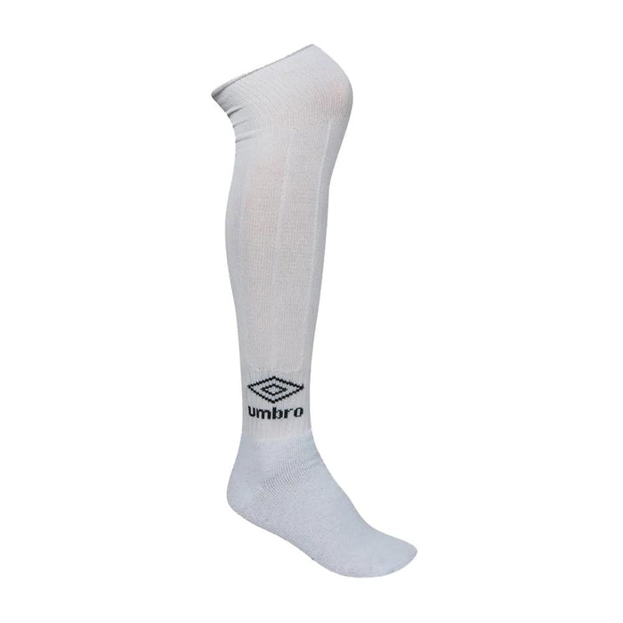 U23TW014-222 Umbro Medias Unisex Futbol Long_Socks_Classic Blanco