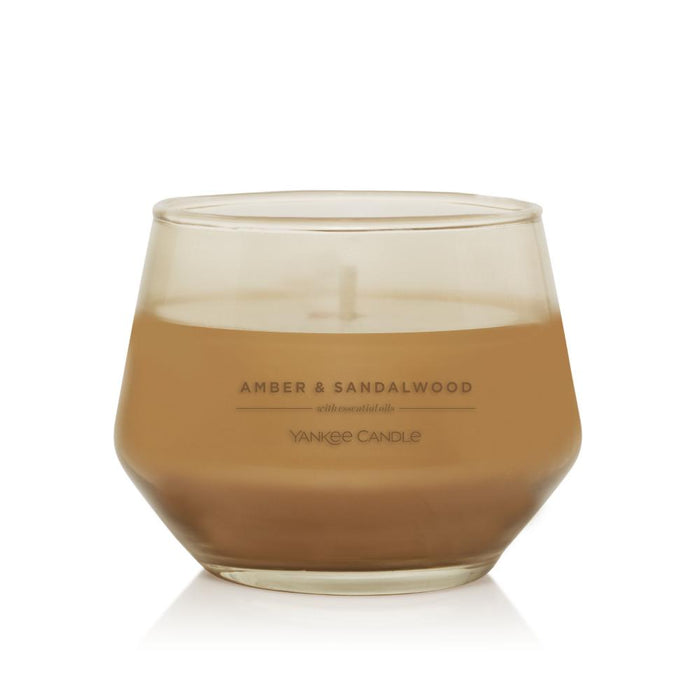 YANKEE CANDLE JAR-YC CG1 MED AMB/SNDLWD