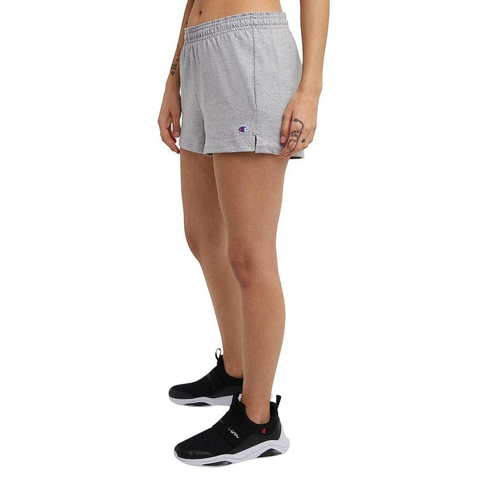 Champion Femenino Practice_Short Oxford_Gray