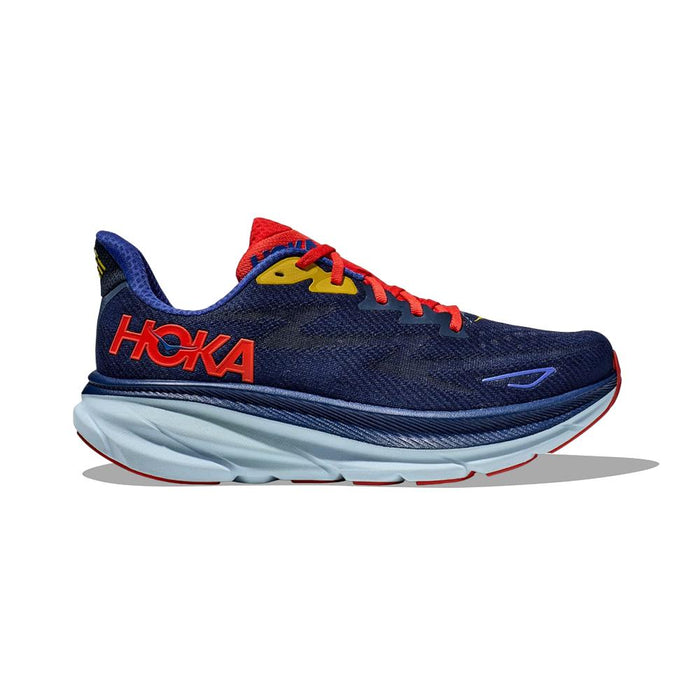 Hoka Running Masculino Clifton_9 Bellwether_Blue/Dazzling_Blue