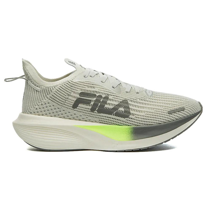 Fila Deportivos Femenino Running Racer_Carbon_2 Blanco/VerdeClaro/Cinza