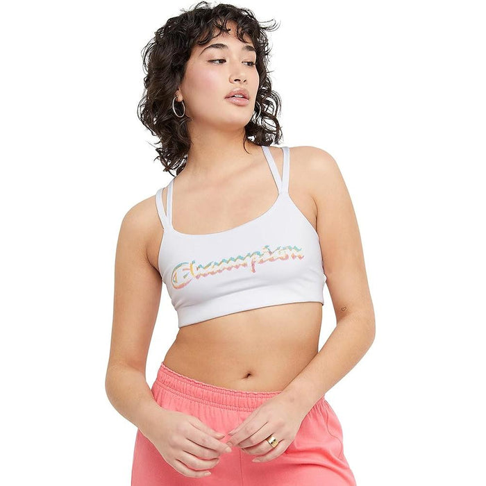 Champion Tops Femenino The_Authentic_Strappy_Sports White