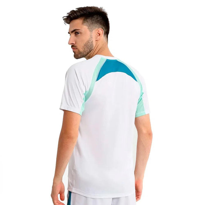 Fila Remera Masculino Baseline Blanco/Verde_Petroleo/Menta_Verde