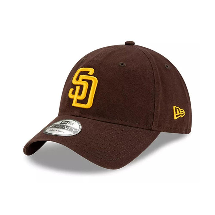 12351332 New_Era Gorros MLB 9Twenty San_Diego_Padres Brown/Yellow