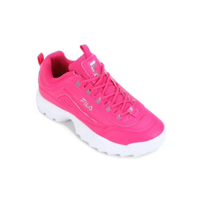 Fila Kids Niños Disruptor Pink_Glo/White/Silver