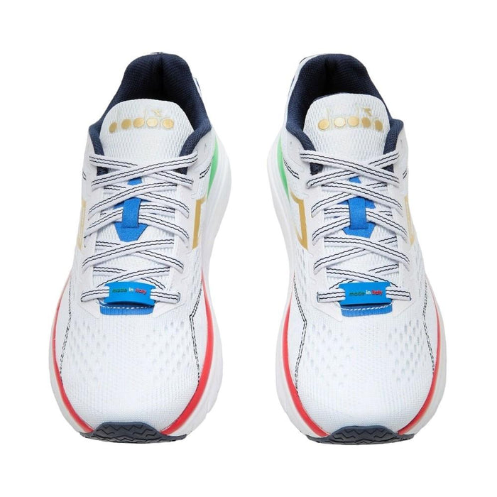 Diadora Femenino Running Equipe_Atomo Blanco/Dorado