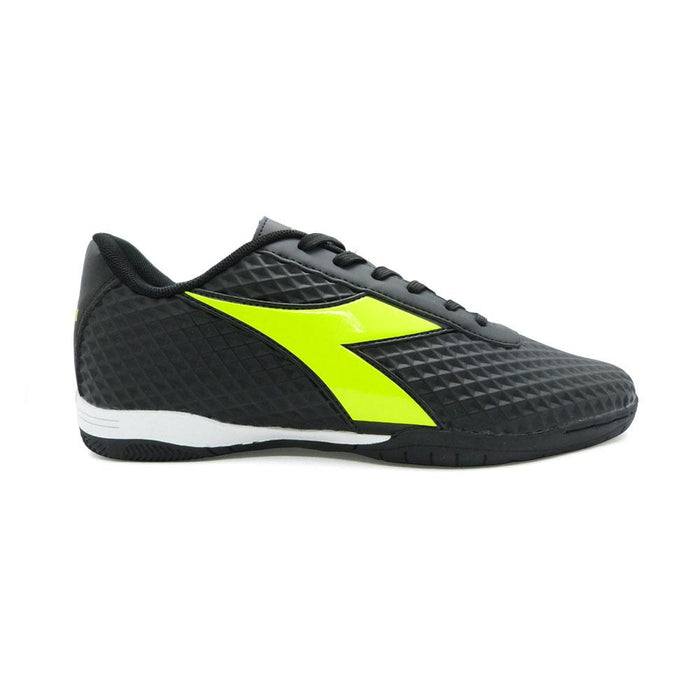 Diadora Masculino Futbol_Indoor Urano Black/Yellow_Fluo