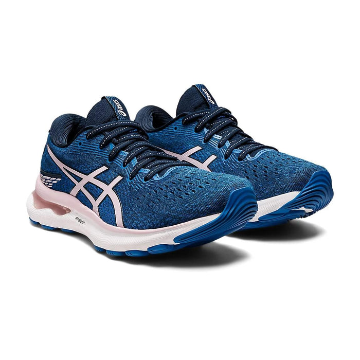 Asics Running Femenino Gel-Nimbus_24 French_Blue/Barely_Rose