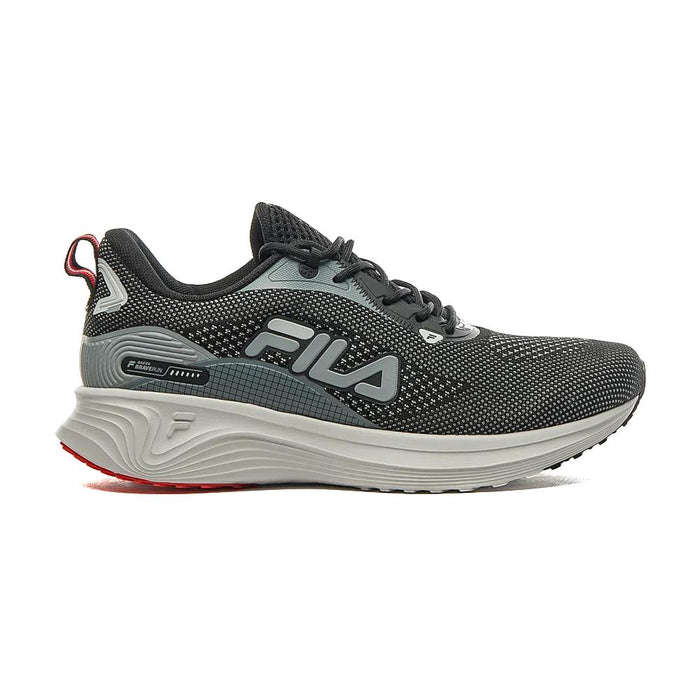 Fila Running Masculino Racer_Brave_Run Negro/Grafito/Rojo