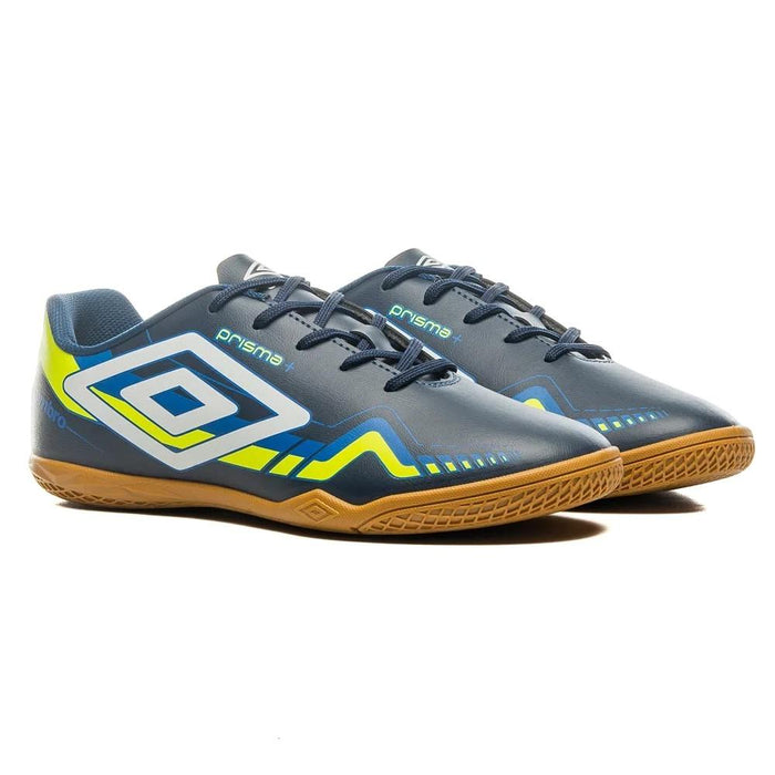 Umbro Futbol_Indoor Masculino Prisma Marino/Blanco/Lima