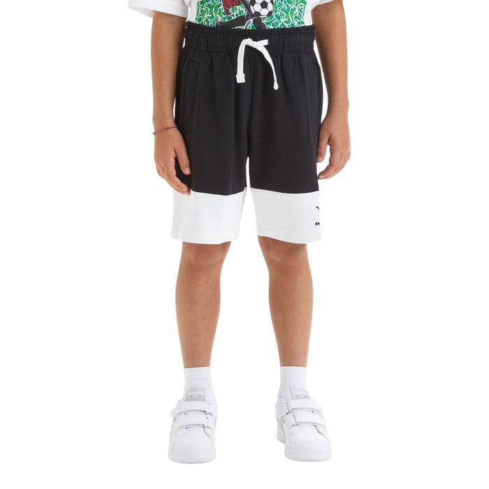 Diadora Bermuda Junior_Boy Bermuda_Bounce Black