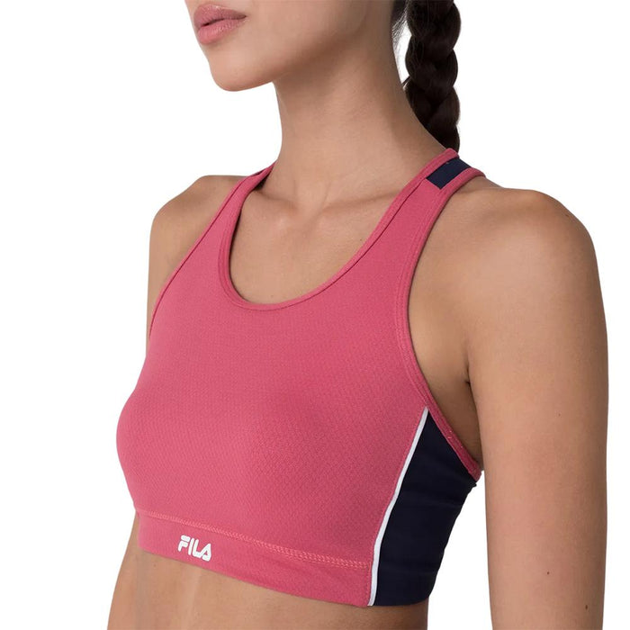 Fila Tops Femenino Training Seven_Stripes_Fit RoseCherry/Navy/White