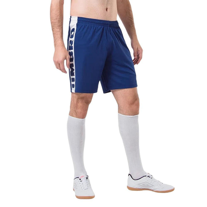 Umbro Masculino Short TWR_Letter Marino/Blanco