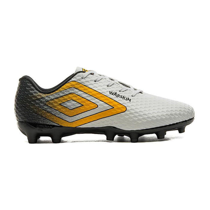 Umbro Futbol Campo Masculino Warskin Blanco/Amarillo/Negro