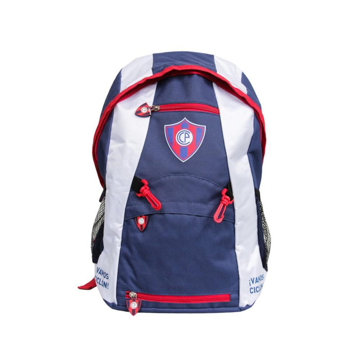 Cerro Mochila Liceal Cuerpo Azul Con Lado Blanco