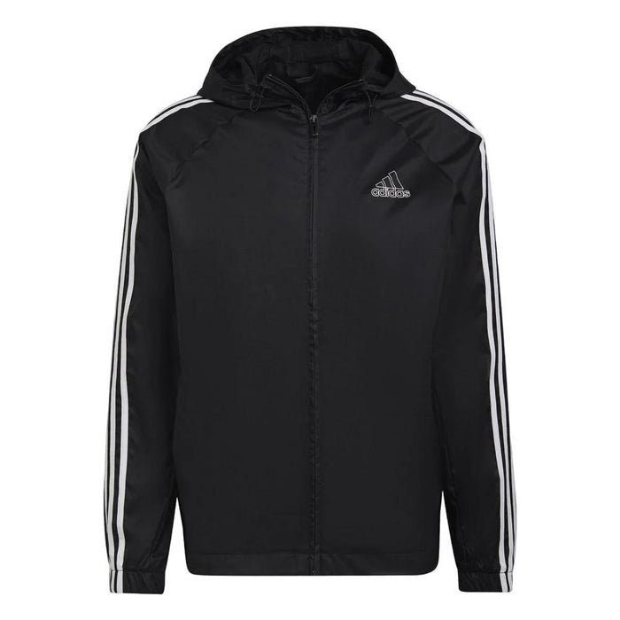 Adidas Camperas Masculino M_3S_Wb Black/White