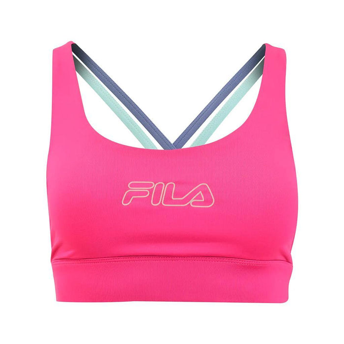 Fila Tops Femenino Running T22167W-1 Fuchsia_Rose/Infinity/Aruba_Blue