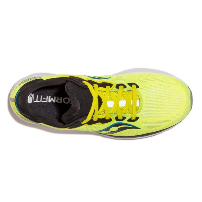 Saucony Running Masculino Ride_14 Citrus/Black