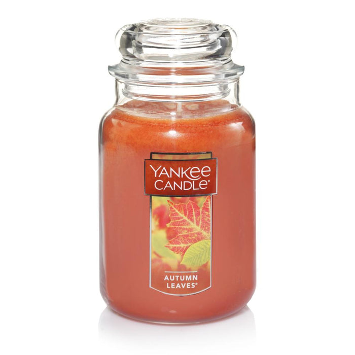 YANKEE CANDLE JAR-HW LG AUT LEAVES