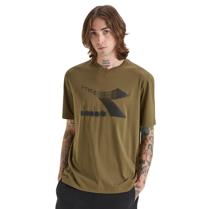 Diadora Remeras Masculino T-Shirt_Ss_Drift Kiwi Green