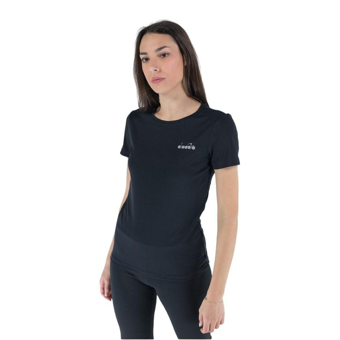 Diadora Remeras Femenino SportStyle L._SS_T-Shirt_Run Black